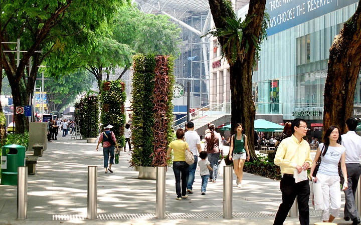 Đường phố tại Singapore