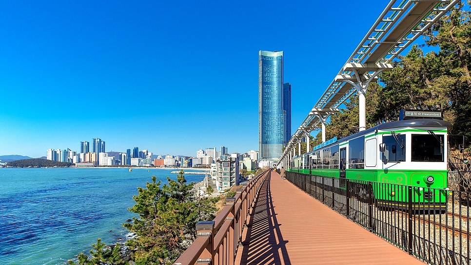 Busan được mệnh danh l&agrave; "Manhattan của H&agrave;n Quốc"