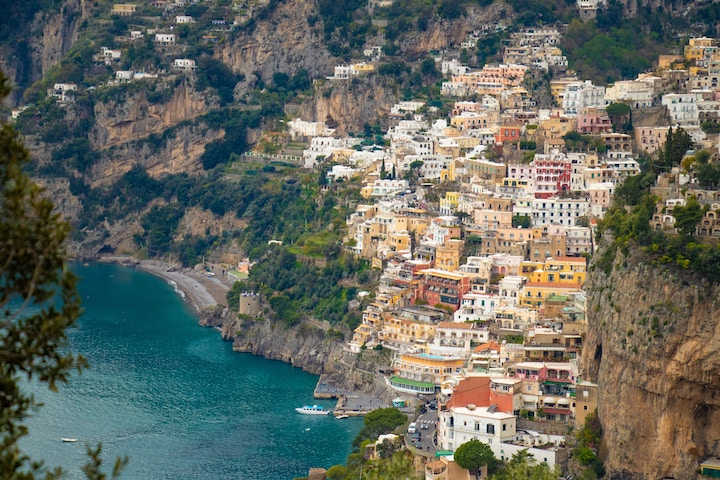 Bờ biển Amalfi với những công trình kiến trúc tuyệt đẹp