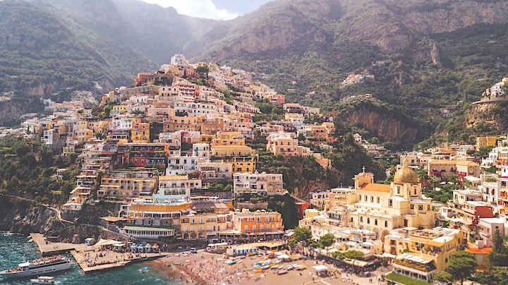 Vẻ đẹp ấn tượng của làng Positano