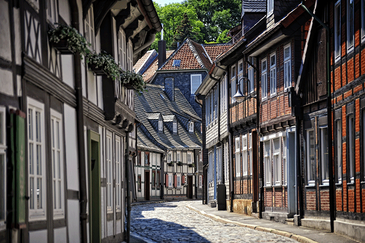 C&aacute;c d&atilde;y nh&agrave; liền kề tại Phố cổ Zurich