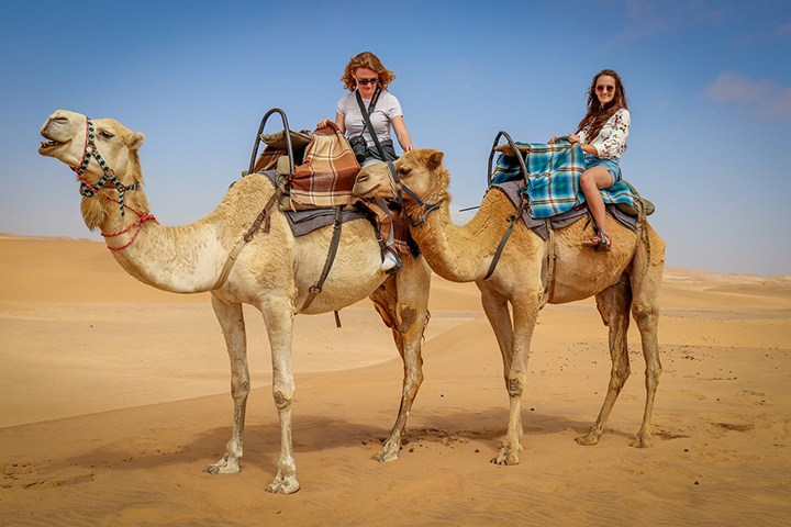 Trải nghiệm cưỡi lạc đà trên sa mạc Safari