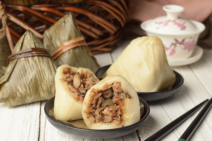 Zongzi - loại bánh đặc trưng trong Lễ hội thuyền rồng