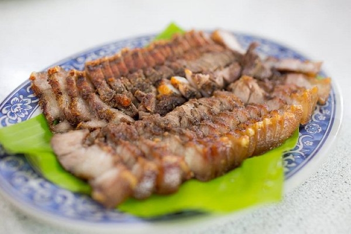 Thịt heo rừng được chế biến theo phong c&aacute;ch truyền thống