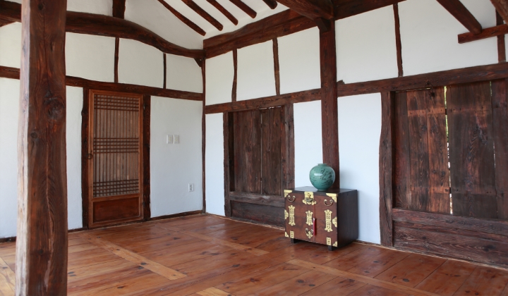 Kiến trúc bên trong ngôi nhà Hanok