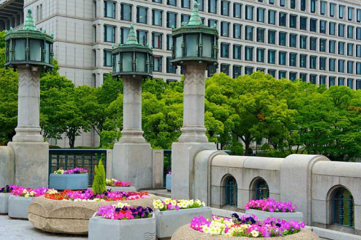 Khu vườn hoa hồng Nakanoshima