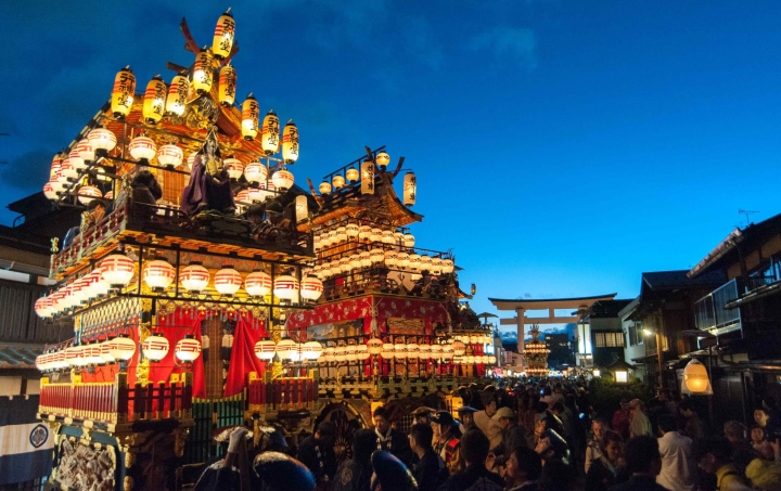 Lễ hội Takayama mùa thu