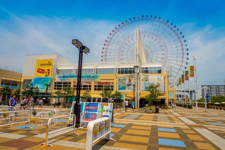 Trung t&acirc;m mua sắm Tempozan Marketplace