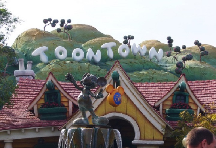 Khu vực Toon town&nbsp;