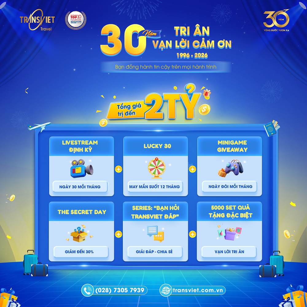 30 năm đồng h&agrave;nh - Một h&agrave;nh tr&igrave;nh của niềm tin 