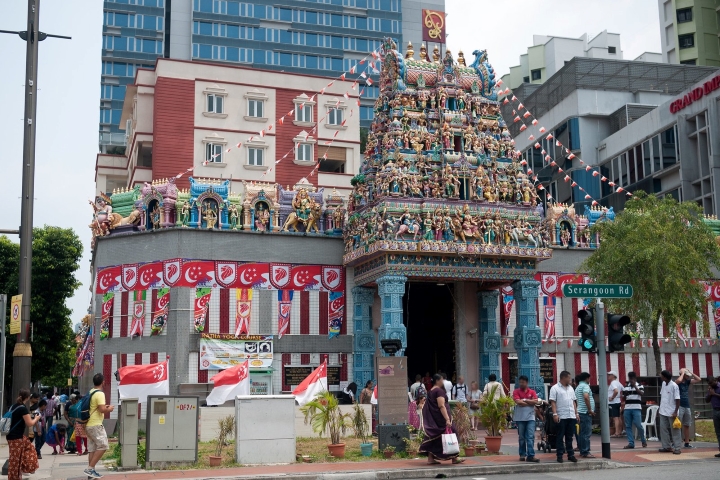 Kiến trúc độc đáo của đền Sri Veeramakaliamman