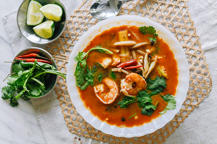 Tom Yum Goong, một tượng đài trong thế giới ẩm thực của Thái Lan