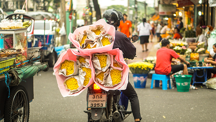 Chợ hoa Pak Khlong Talat