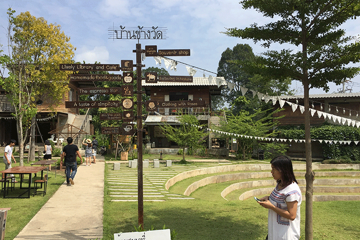 Ngôi làng nghệ thuật Baan Kang Wat tại Chiang Mai