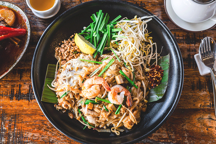 Món Pad Thai đặc trưng tại Thái Lan