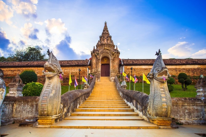 Kiến trúc độc đáo của địa điểm tâm linh tại Thành phố cổ Lampang