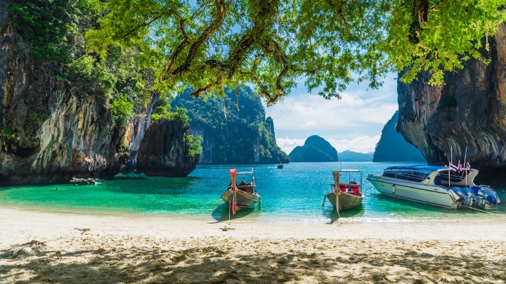 Khung cảnh bình yên của biển Andaman