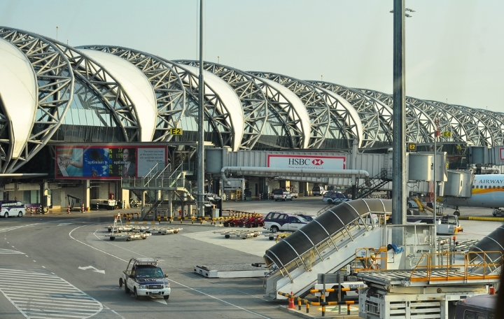 Suvarnabhumi l&agrave; s&acirc;n bay Bangkok lớn nhất Đ&ocirc;ng Nam &Aacute;