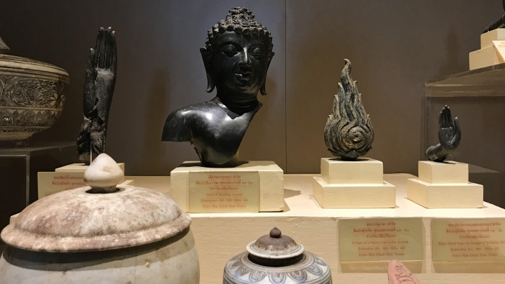 Những hiện vật bên trong bảo tàng Sangkhalok