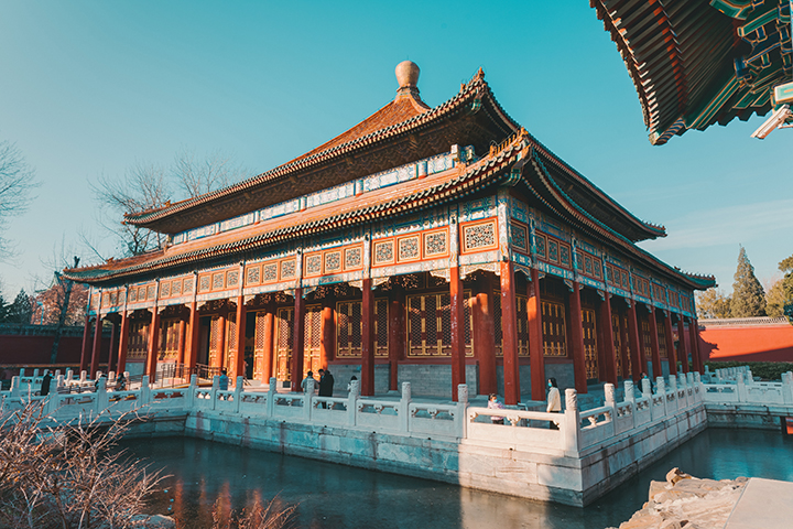Một góc ở Cố Cung