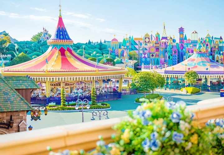 Công viên Tokyo Disney Resort là điểm đến tuyệt vời với lâu đài Disney lộng lẫy