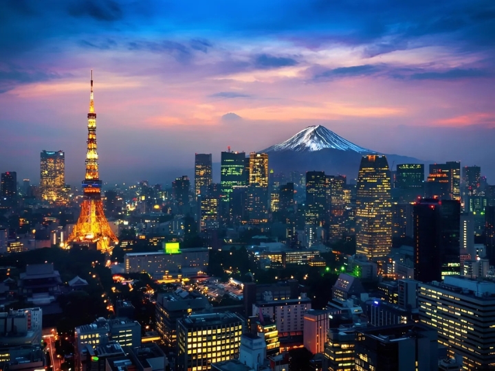 Thủ đô Tokyo là một trong ba trung tâm kinh tế lớn nhất thế giới