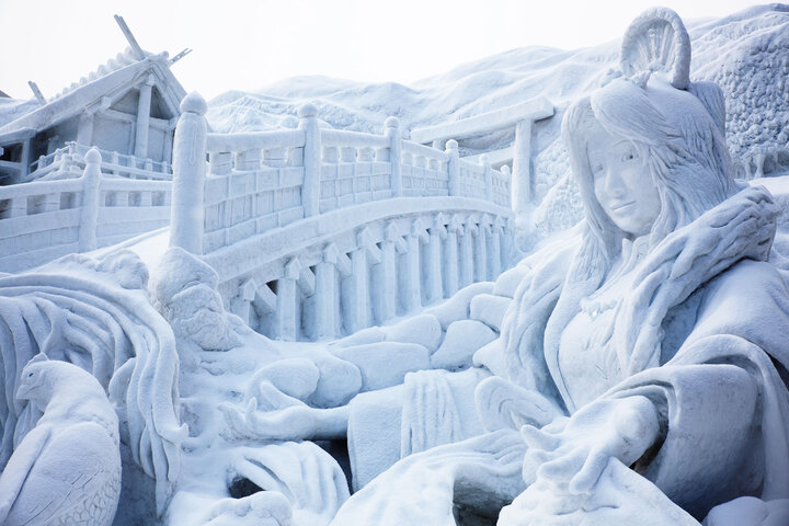 Lễ hội Tuyết Sapporo huyền ảo