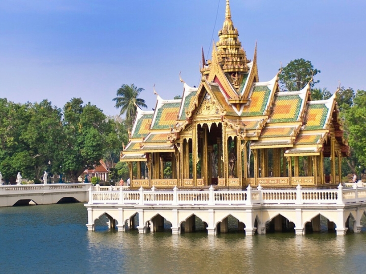 Cung điện Bang Pa-in với kiến trúc độc đáo kết hợp phong cách Thái, Trung Quốc và phương Tây