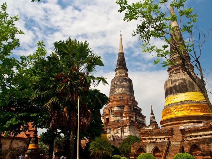 Wat Yai Chai Mongkol - Ngôi chùa sở hữu nhiều di tích lịch sử của vương triều xưa