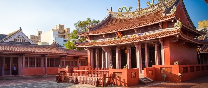 Đền Khổng Tử mang nét kiến trúc đậm chất cổ xưa