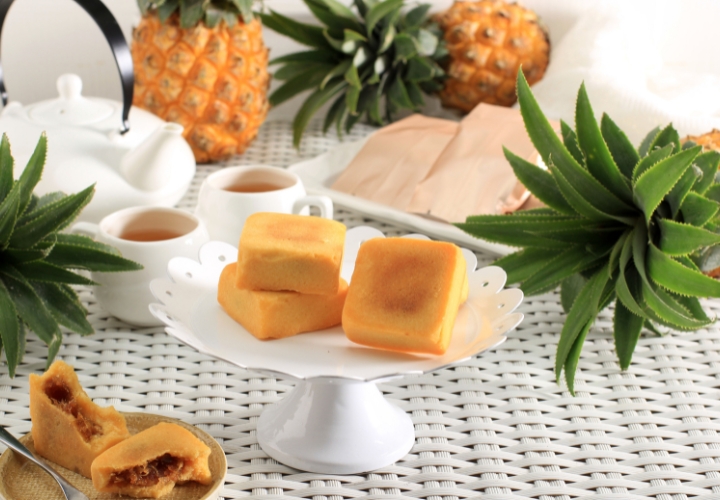 Bánh Dứa Đài Loan là một đặc sản không thể thiếu khi khách du lịch đến với Đài Loan