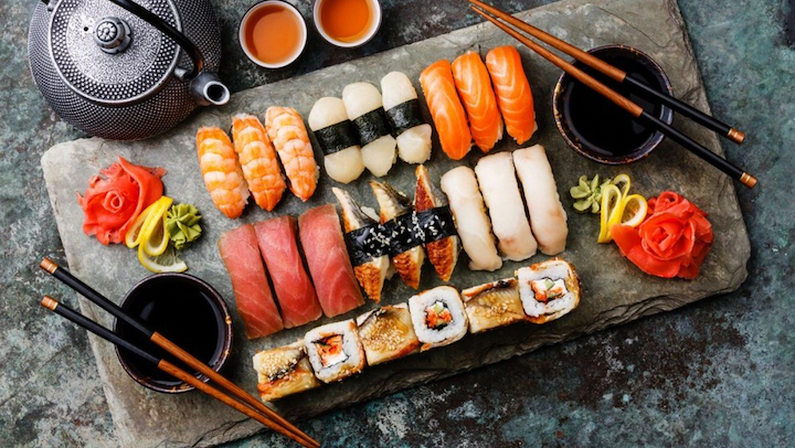 Không thể bỏ qua sushi nếu có dịp ghé thăm Nhật Bản