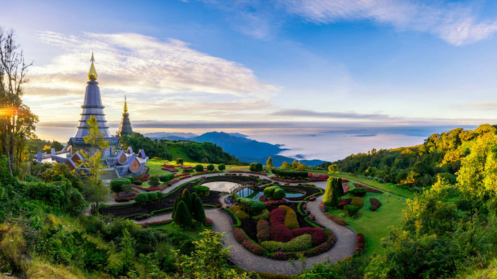Chiêm ngưỡng cảnh quan thiên nhiên thơ mộng tại Doi Inthanon