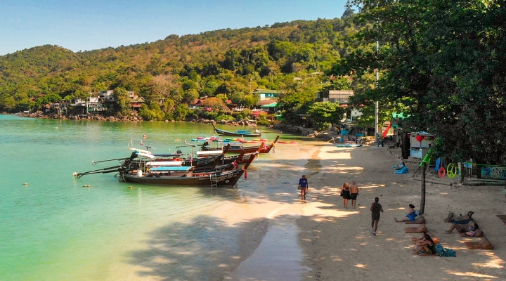 Không gian yên bình tại làng Koh Phi Phi Don