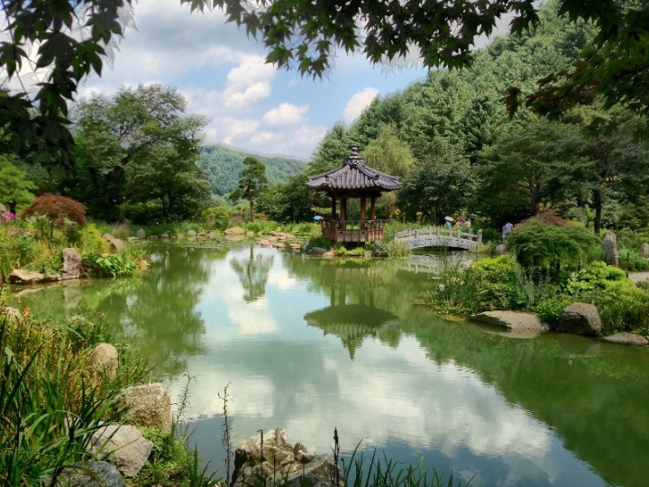 Cảnh sắc lãng mạn tại Vườn Garden of Morning Calm