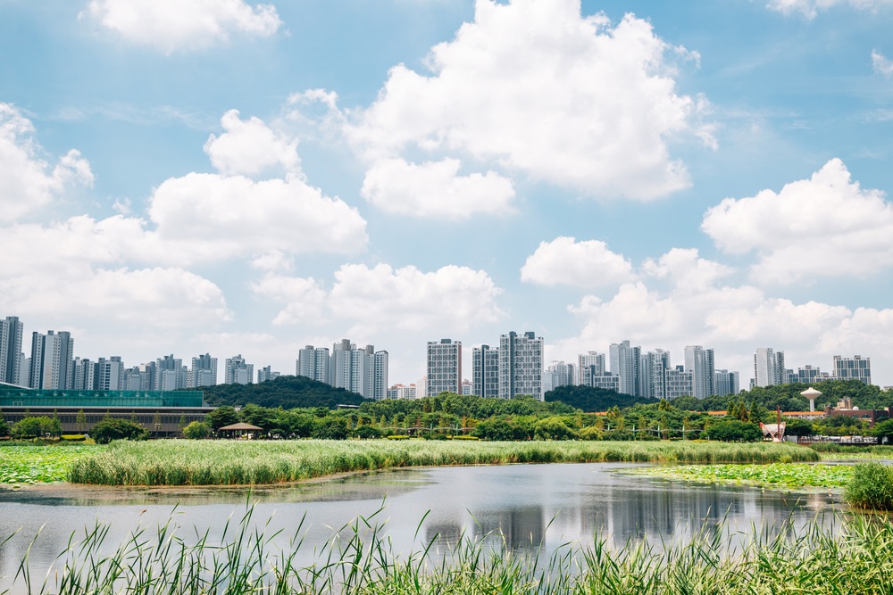 Thành phố Ansan Hàn Quốc mang vẻ đẹp hiện đại nhưng không quá xô bồ