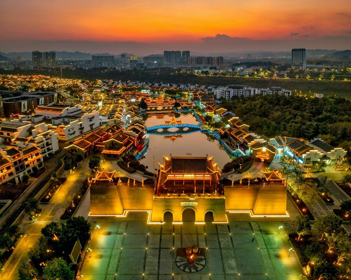 Vẻ đẹp thơ mộng của Thái Bình Cổ Trấn