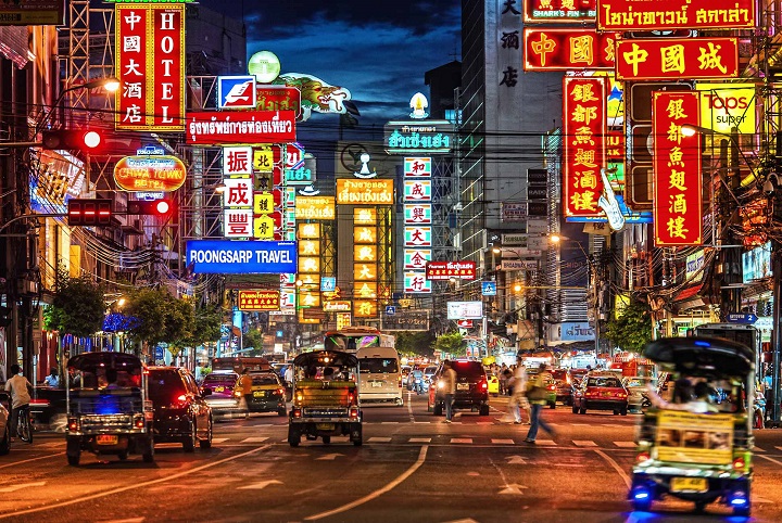 Chinatown là khu phố Hoa sầm uất và giàu bản sắc văn hóa tại Bangkok