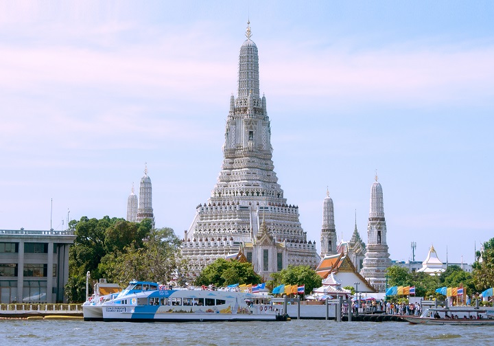 Du thuyền trên sông Chao Phraya mang đến trải nghiệm tuyệt vời với vẻ đẹp huyền bí của Bangkok