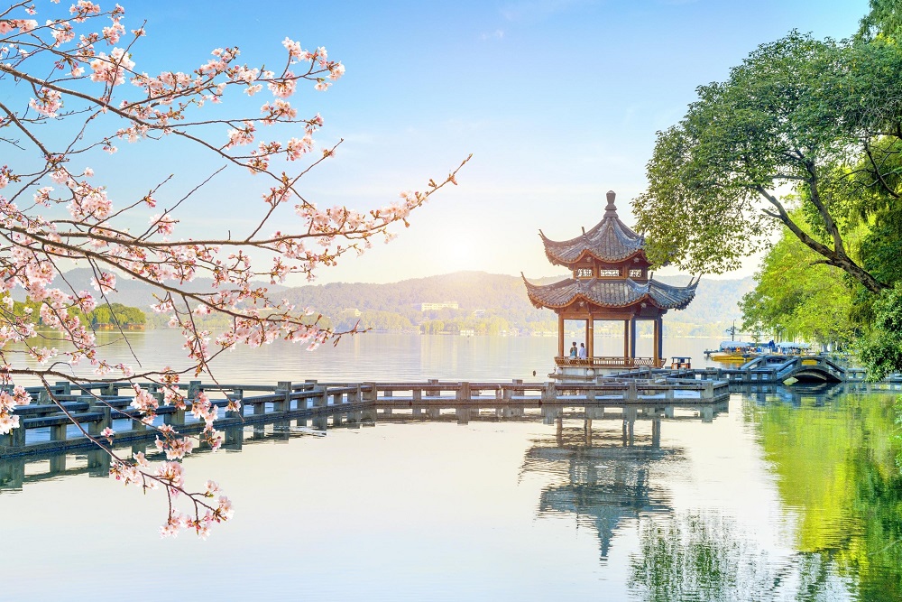 Chiết Giang mùa xuân thơ mộng như tranh thủy mặc