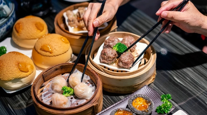 Dimsum là món ăn ngon không thể bỏ lỡ khi đi du lịch Đài Loan tự túc.