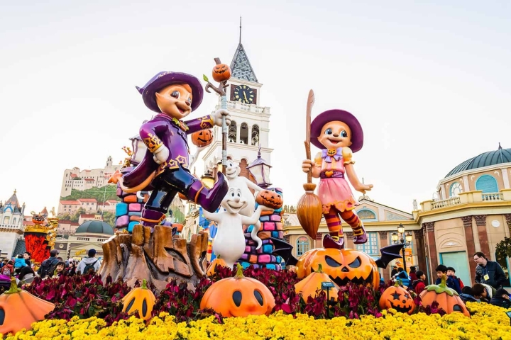 Đến Hàn Quốc thì nhất định phải đến Công viên Everland