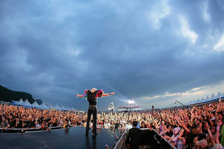 Hòa mình vào không khí sôi động cùng Busan International Rock Festival