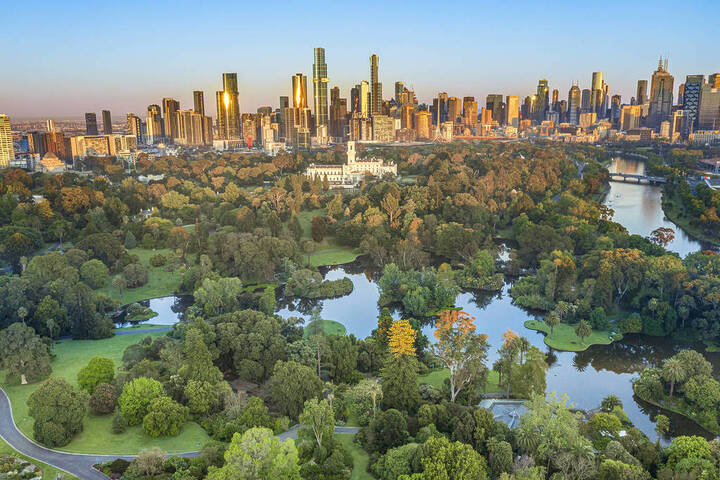 Vườn Thực vật Hoàng gia Melbourne nằm trong top những vườn thực vật đẹp nhất trên thế giới