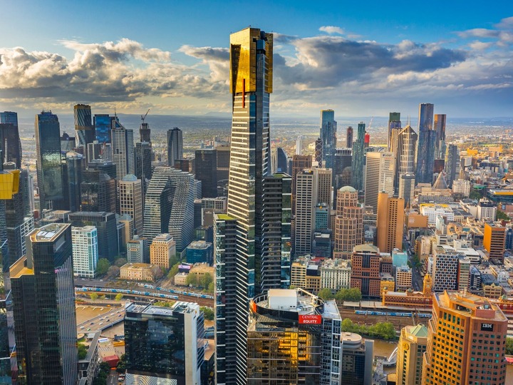 Ngắm nhìn melbourne từ Đài quan sát Melbourne Skydeck