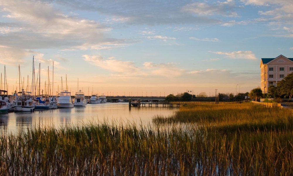 Th&agrave;nh phố cảng Charleston c&agrave;ng trở n&ecirc;n n&ecirc;n thơ v&agrave;o m&ugrave;a thu