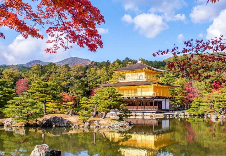 Ghé thăm Chùa Vàng Kinkakuji thơ mộng và thanh bình