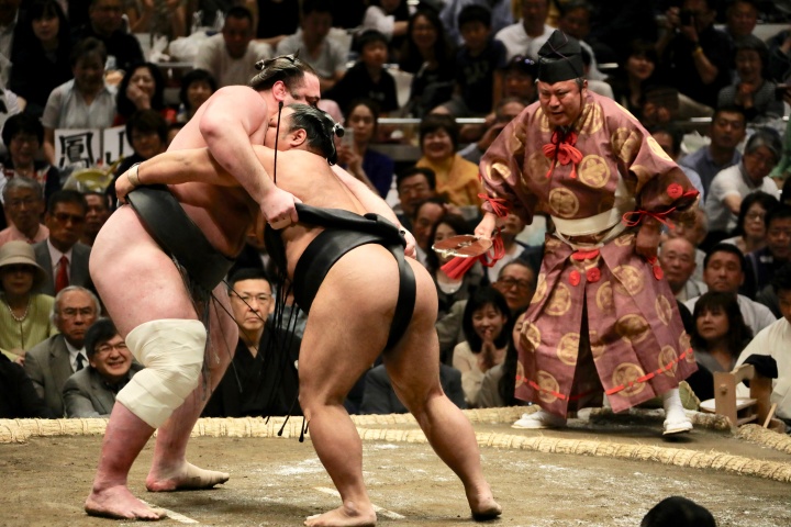 Xem đấu sumo là trải nghiệm văn hóa đặc sắc không thể bỏ lỡ khi đến Nhật Bản