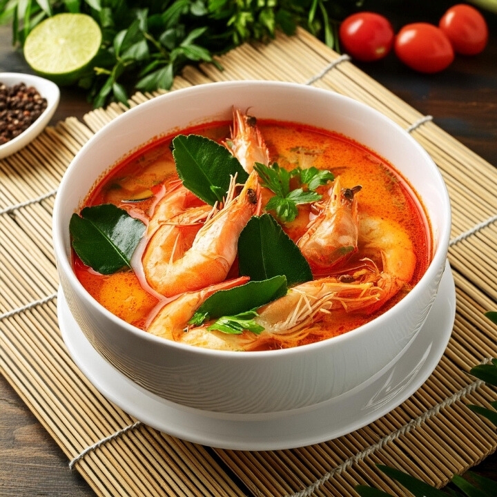 Tom yum được coi là món ăn quốc dân của Thái Lan