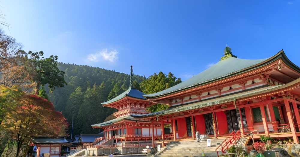 Chùa Enryaku-ji – Di sản Thế giới linh thiêng giữa rừng xanh trên núi Hiei